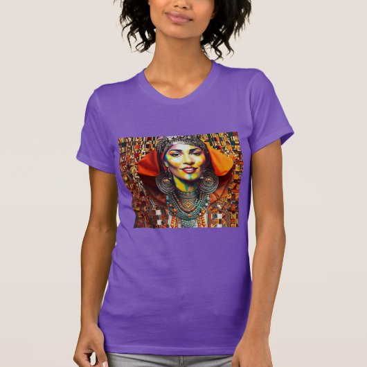 Moroccan Amazigh Beauty T-shirt (Voorkant)