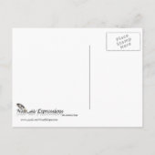 Moroccan Blue Save the Date Briefkaart (Achterkant)