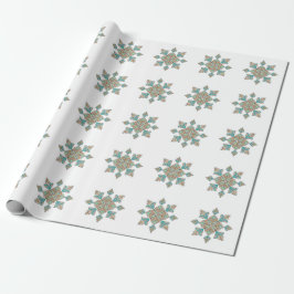 Moroccan Embroidery Star Cadeaupapier