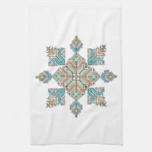 Moroccan Embroidery Star Theedoek (Verticaal)