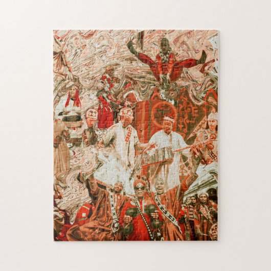 Moroccan Feast V1 Legpuzzel (Verticaal)