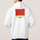 "Moroccan Pride 2" Shirten Hoodie (Achterkant)