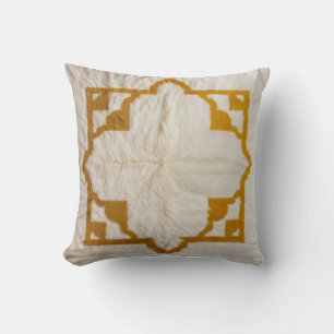 Moroccan Sunshine" Gele Kilim Kussens