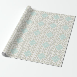 MOROCCAN TILE MONOGRAM CADEAUPAPIER