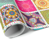 Moroccan Tile Pattern Cadeaupapier (Rol Hoek)