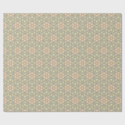 Moroccan Tile Pattern Cadeaupapier (Vlak)