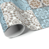 Moroccan Tile Pattern Cadeaupapier (Rol Hoek)