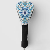 Moroccan Tile Pattern Golfheadcover (Voorkant)