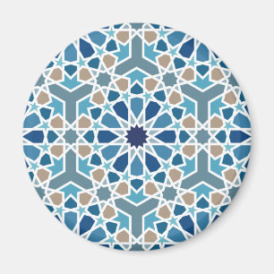 Moroccan Tile Pattern Magneet