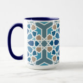 Moroccan Tile Pattern Mok (Links)