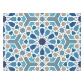 Moroccan Tile Pattern Tafelkleed (Voorkant (Horizontaal))