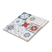 Moroccan Tile Pattern  Tegeltje (Zijkant)