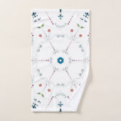 Moroccan Zelije!Moroccan Zellige Bad Handdoek (Handdoek)