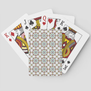 Moroccan Zelije!Moroccan Zellige Pokerkaarten