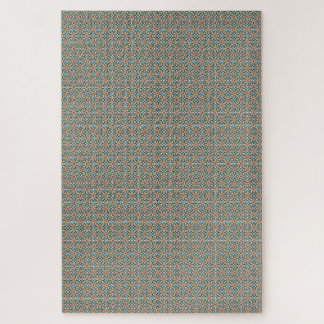 Moroccan Zellige Pattern Geometric Puzzle Legpuzzel