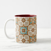 Moroccan Zellij Tile Art Mug (Gauche)