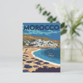 Morocco Coastal Town Briefkaart (Staand voorkant)