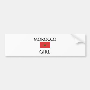 MOROCCO GIRL BUMPERSTICKER