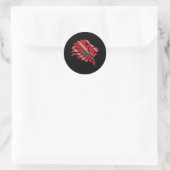 Morocco Ronde Sticker (Tas)