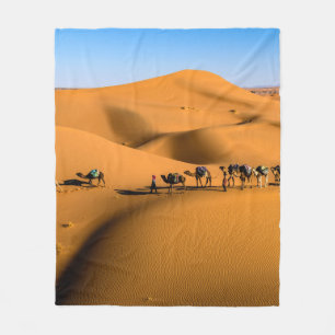 MOROCCO SAHARA FLEECE DEKEN