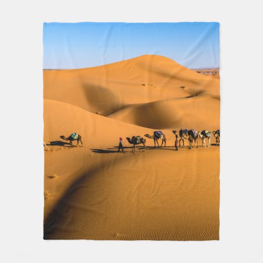 MOROCCO SAHARA FLEECE DEKEN (Voorkant)