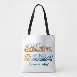 Morocco Sahara & Sea Summer Vibes Design Draagtas