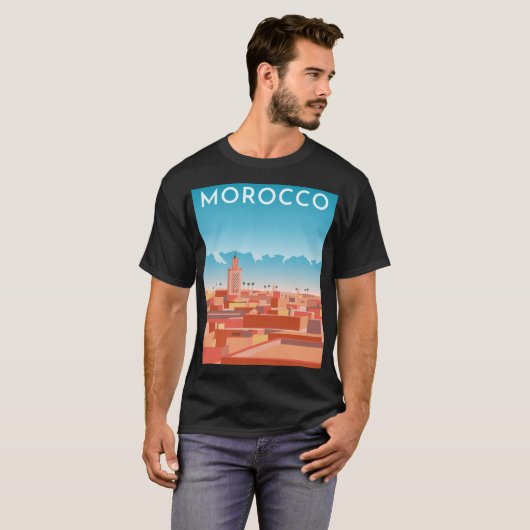 Morocco T-shirt (Devant entier)