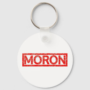 Moron Stamp Sleutelhanger