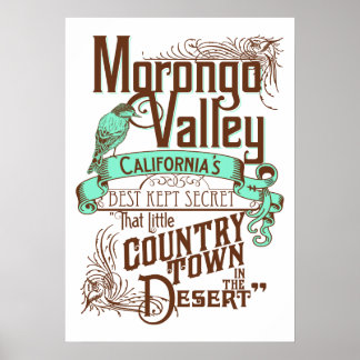 Morongo Valley California's Best Kept Secret Poster