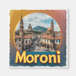 Moroni Comoren Reis Souvenir Voor Bestemming Magneet
