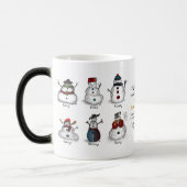 Morph Snowman Variations Magische Mok (Links)