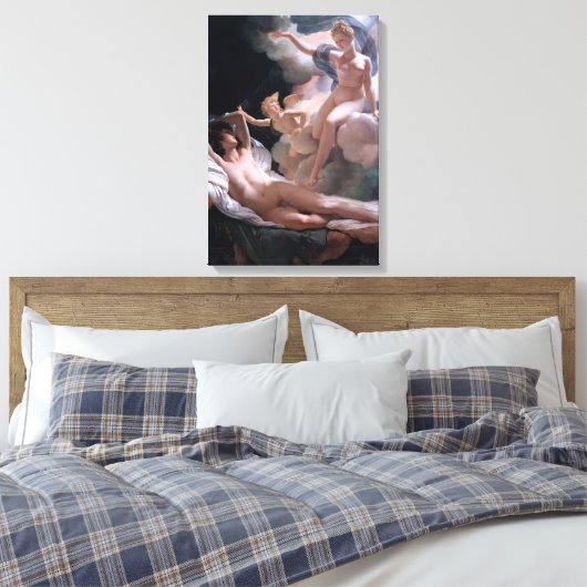 Morpheus en Iris Canvas Afdruk (Insitu (Slaapkamer))