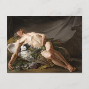 Morpheus van Jean-Bernard Restout (1771) Briefkaart