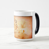 Morphine Mug : Lapin dans le désert pour les amour (Devant droit)