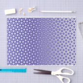 Morphing blauw-wit geometrisch ontwerp tissuepapier (Craft)