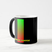 Morphing Coffee Mok Caffeine Level Indicator Funny (Voorkant links)
