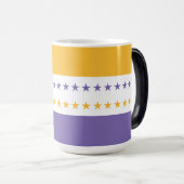 Morphing Magic Suffrage Victory Ratification Flag Magische Mok (Voorkant rechts)