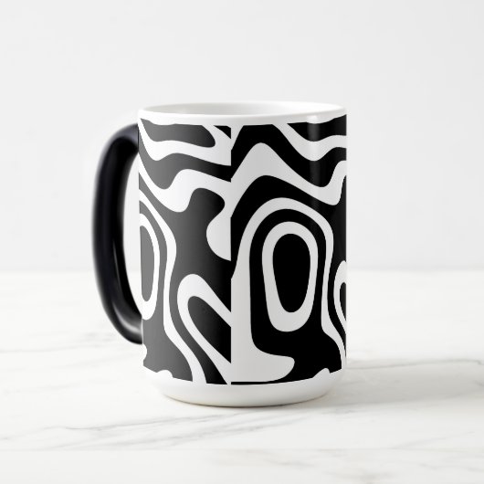 Morphing Mok, 15 oz 2023 Magische Mok (Voorkant links)