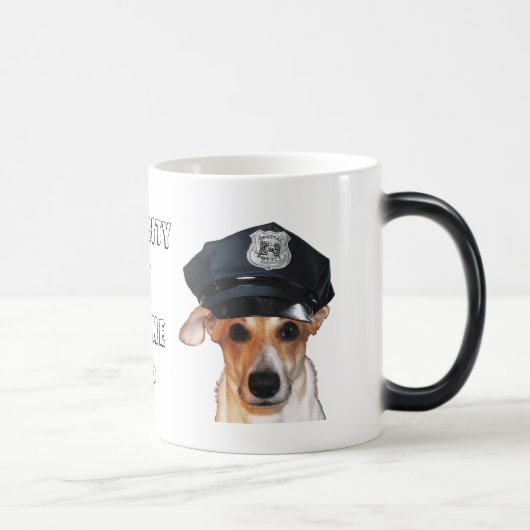 Morphing Mok - Veiligheid door K-9 Cop (Rechts)