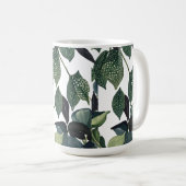 Morphing Mug 15 oz - Feuilles et Motifs de la natu (Devant droit)