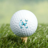 Morpho butterflies cartoon illustratie golfballen (Insitu Shirt)