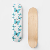 Morpho butterflies cartoon illustratie skateboard (Voorkant)