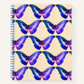 Morpho Butterfly Hardcover Spiral Sketchbook N Notitieboek (Voorkant)