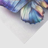 MORPHO mooi blauw vlinder decoupage papier (Detail)