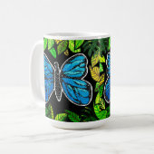 Morpho Papillon tasse de café (Devant gauche)