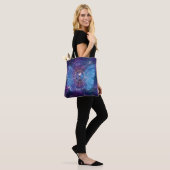 Morpho vlinder / Galaxy Mandala Draagtas (Op model)
