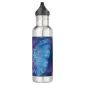 Morpho vlinder / Galaxy Mandala Waterfles (Rechts)