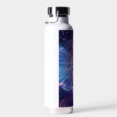 Morpho vlinder / Galaxy Mandala Waterfles (Rechts)