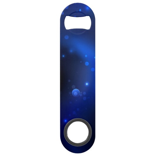 Morpho Vlinder op Donkere Achtergrond Speed Flessenopener (Achterkant)