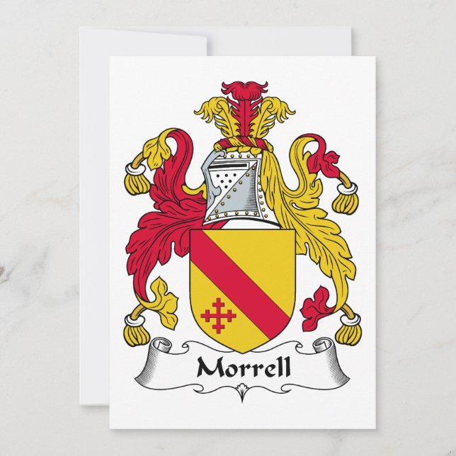 Morrell Family Crest (Voorkant)